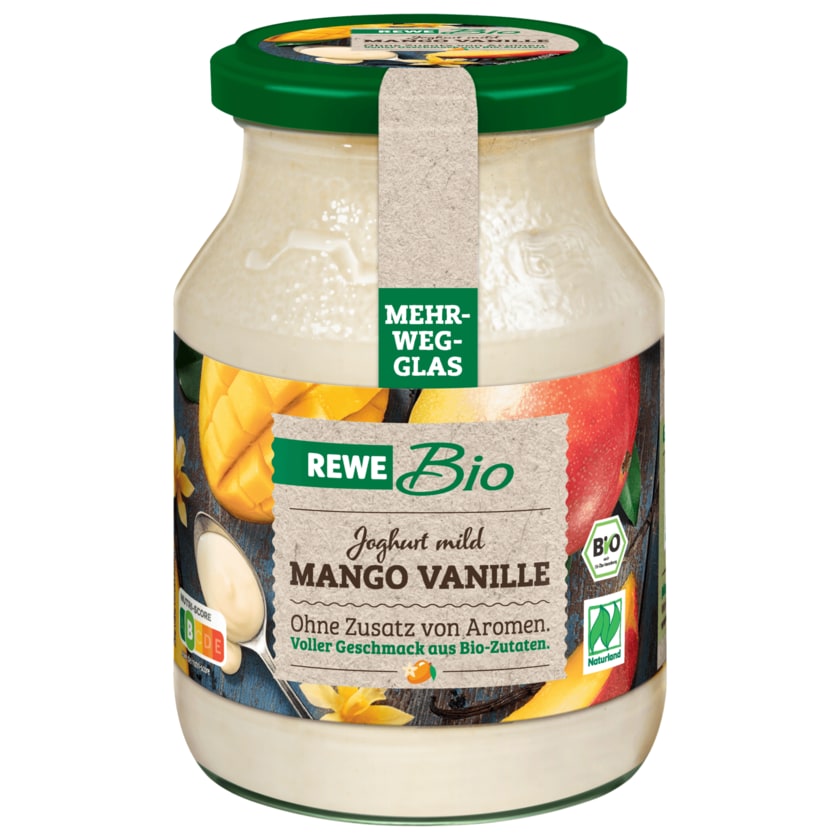 REWE Bio Joghurt Mango Vanille 500g